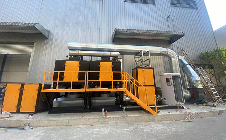 噴涂行業(yè)一般用什么廢氣處理方法？噴涂行業(yè)廢氣處理方法催化燃燒廢氣處理工程