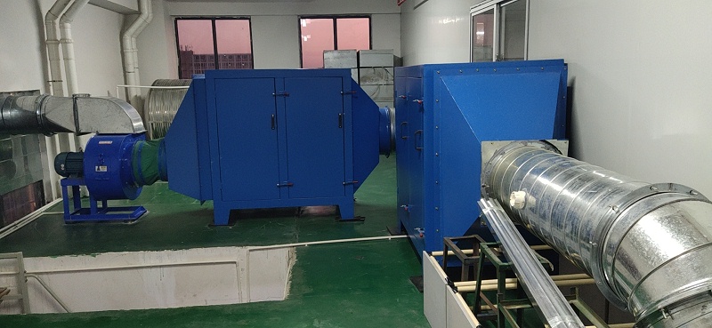 錦升廢氣治理設(shè)施圖