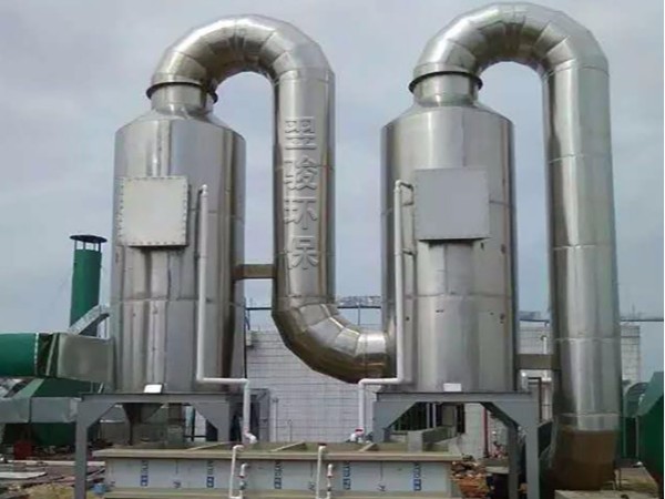 廢氣處理噴淋塔原理