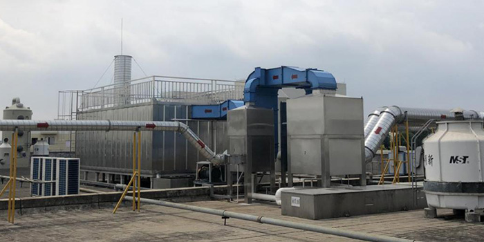 生活污泥焚燒煙氣怎樣處理？翌駿環(huán)保氣水混合塔+生物法廢氣處理設(shè)備，煙氣達(dá)標(biāo)排放，環(huán)保驗(yàn)收合格