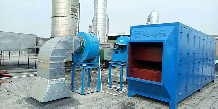 VOC有機(jī)廢氣吸附環(huán)保箱安裝