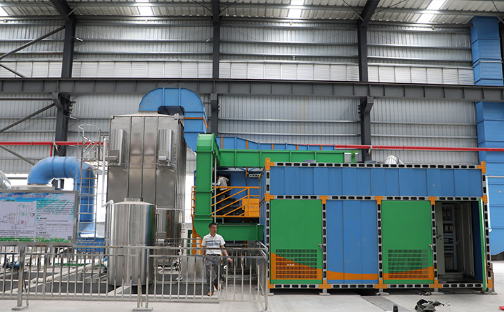 噴漆廢氣處理改造方案沸石轉(zhuǎn)輪+RCO催化燃燒設(shè)備組合工藝