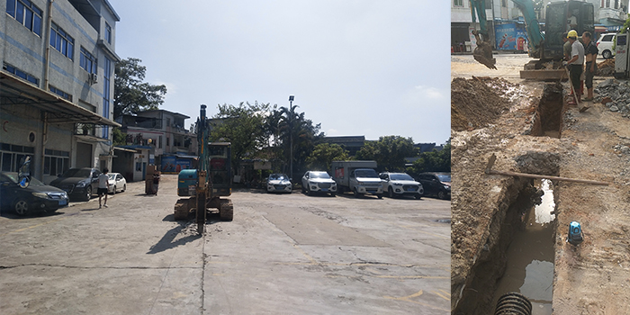 2020年?yáng)|莞雨污分流工程挖槽