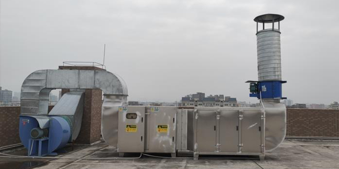 點膠、烘烤廢氣治理設備工程案例